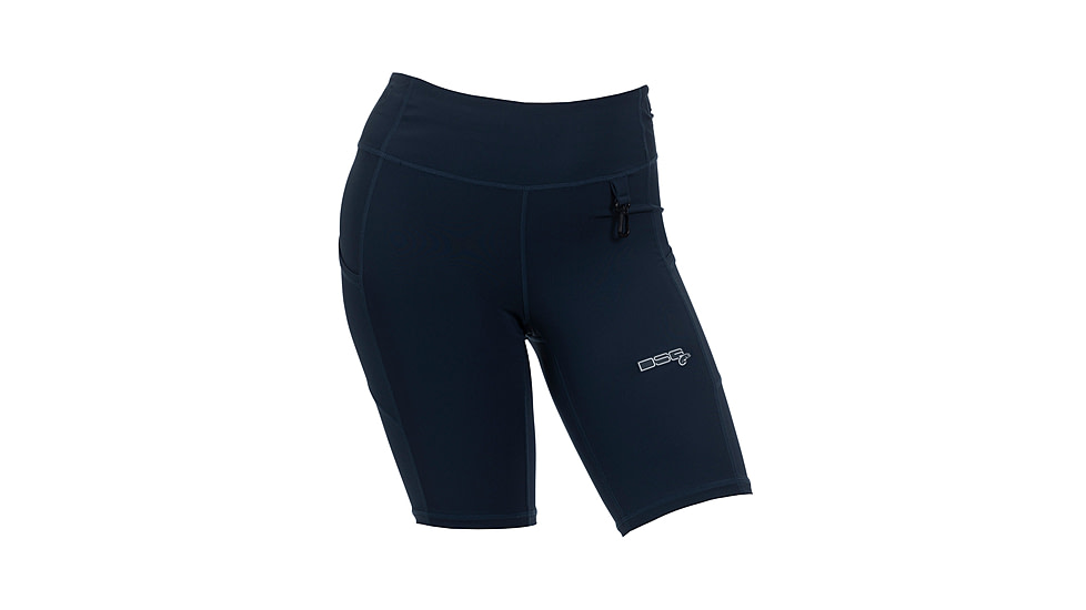DSG Outerwear High Waisted Boat Shorts- Womens, Deep Waters, Medium, 50491