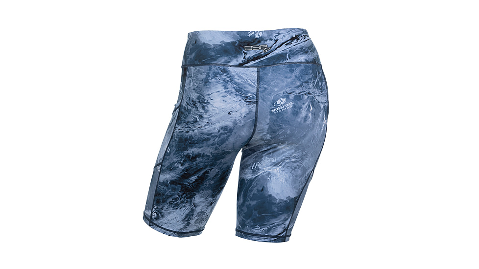 DSG Outerwear High Waisted Boat Shorts- Womens, MO Wake Form High Seas, Small, 50514