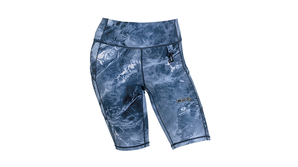 DSG Outerwear High Waisted Boat Shorts- Womens, MO Wake Form High Seas, Small, 50514