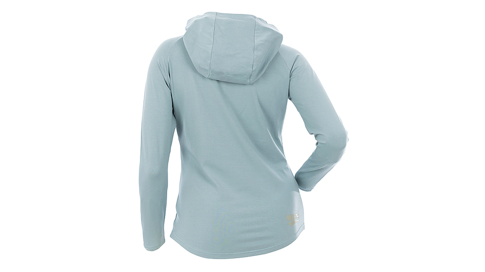 DSG Outerwear Long Sleeve Hooded Bamboo Shirt - Womens, Antique Teal, Large, 517169
