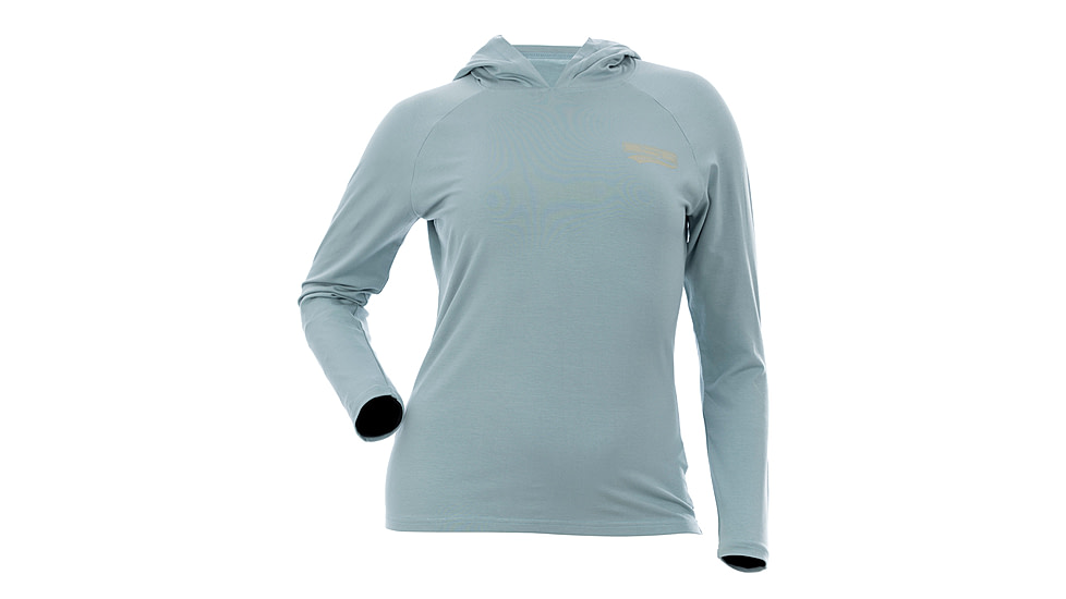 DSG Outerwear Long Sleeve Hooded Bamboo Shirt - Womens, Antique Teal, Large, 517169