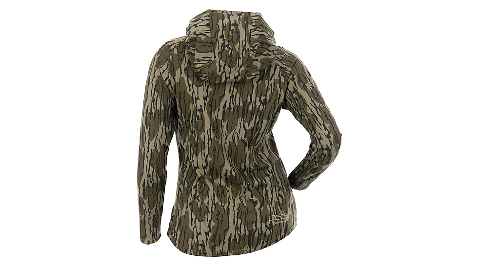 DSG Outerwear Long Sleeve Hooded Bamboo Shirt - Womens, Mossy Oak Bottomland Original, Extra Large, 517084