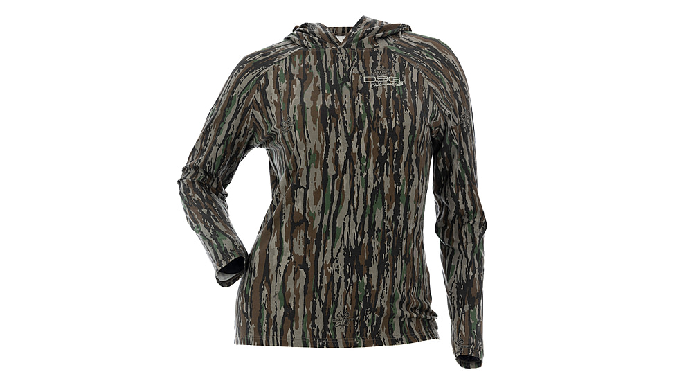 DSG Outerwear Long Sleeve Hooded Bamboo Shirt - Womens, Realtree Original, 4XL, 517022
