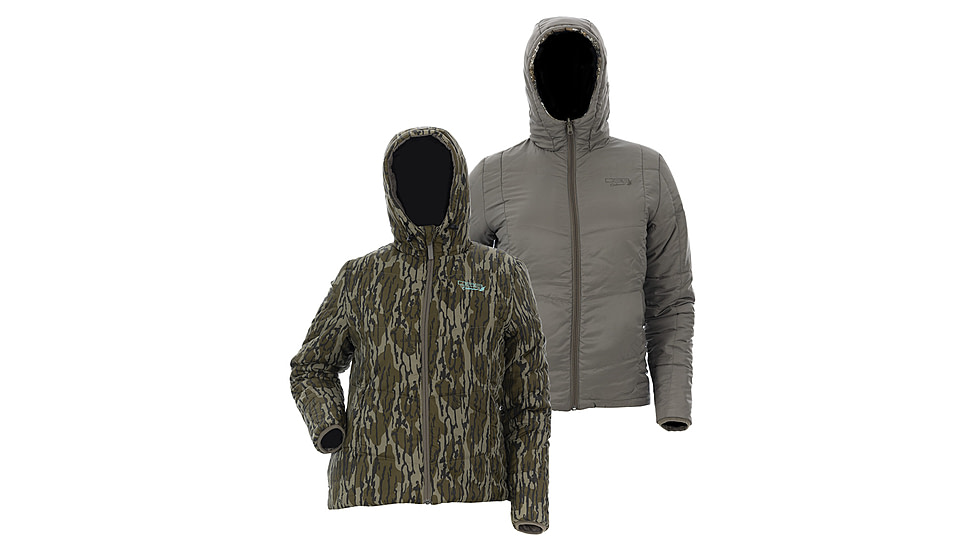 DSG Outerwear Reversible Puffer Jacket - Womens, Mossy Oak Bottomland/Stone, 2XS, 51144