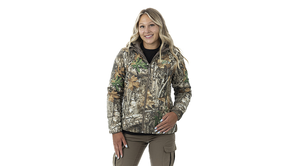 DSG Outerwear Reversible Puffer Jacket - Womens, Realtree Edge/Stone, 2XL, 51140
