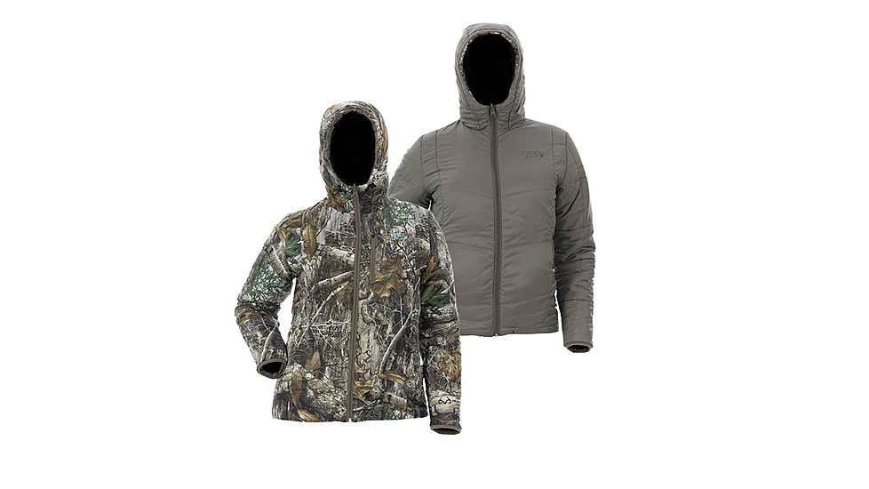 DSG Outerwear Reversible Puffer Jacket - Womens, Realtree Edge/Stone, 2XL, 51140