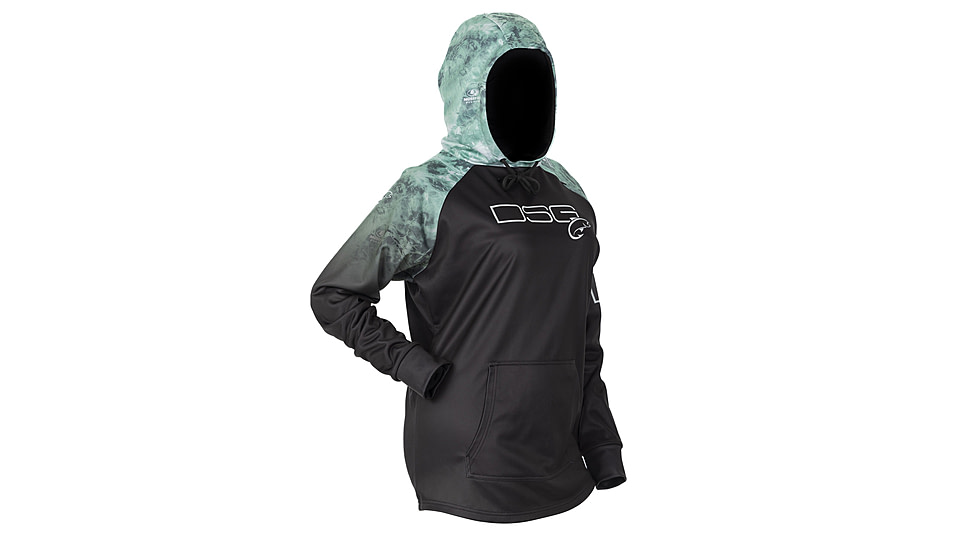 DSG Outerwear Starr Technical Hoodie- Womens, Dark Char/MO Wakeform Bowspray, Extra Large, 50055