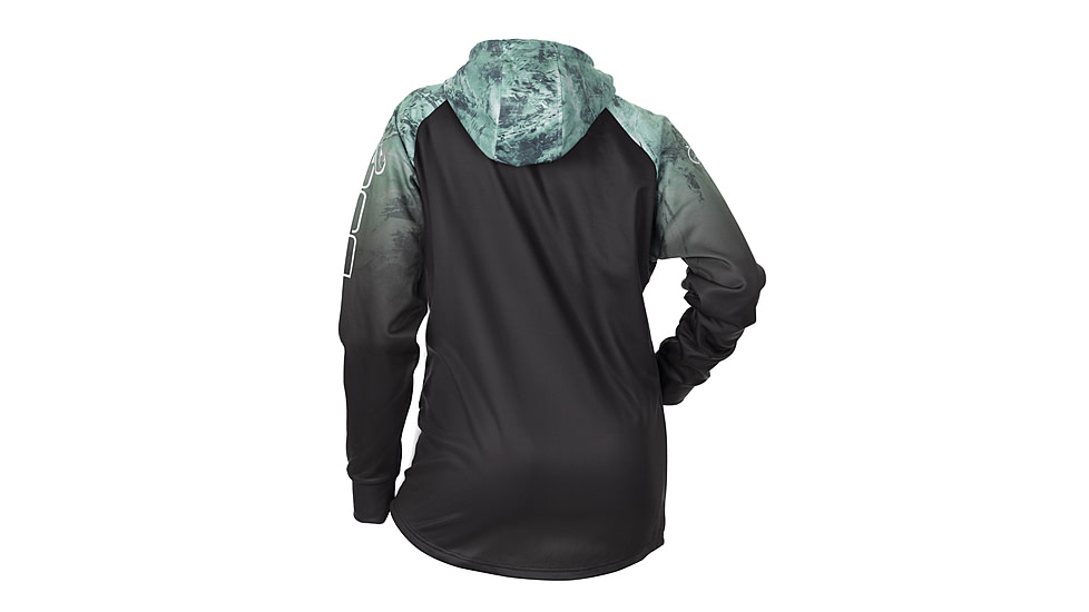 DSG Outerwear Starr Technical Hoodie- Womens, Dark Char/MO Wakeform Bowspray, Extra Large, 50055
