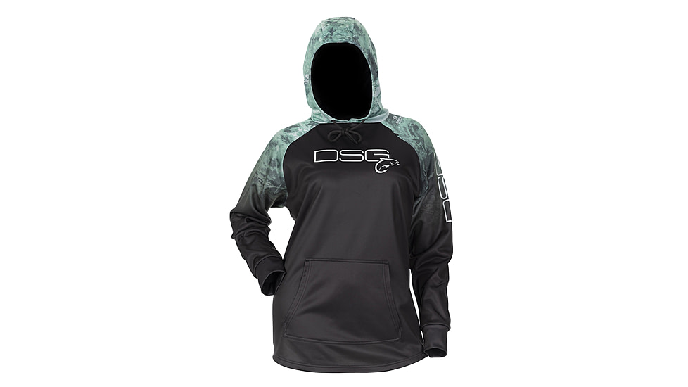 DSG Outerwear Starr Technical Hoodie- Womens, Dark Char/MO Wakeform Bowspray, Extra Large, 50055