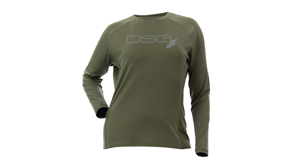 DSG Outerwear Ultra Lightweight Hunting Shirt - Womens, Olive, 3XL, 516476
