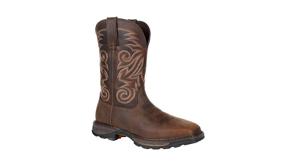 Durango Boot Maverick XP Steel Toe Western Waterproof 11 inch Work Boot - Mens, Burly Brown, 11 Wide, DDB0206-11-W