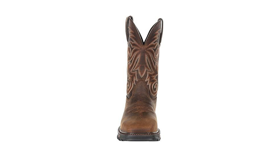Durango Boot Maverick XP Steel Toe Western Waterproof 11 inch Work Boot - Mens, Burly Brown, 11 Wide, DDB0206-11-W