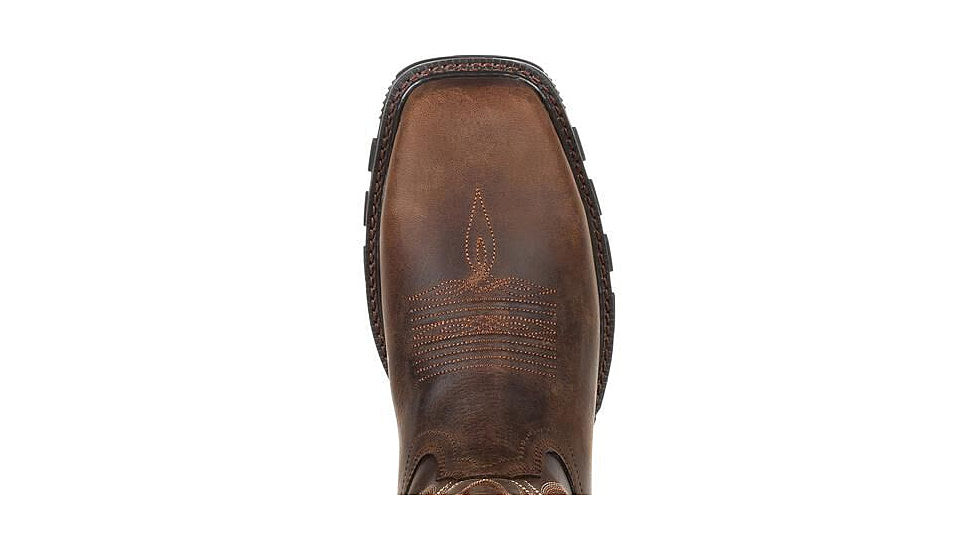 Durango Boot Maverick XP Steel Toe Western Waterproof 11 inch Work Boot - Mens, Burly Brown, 11 Wide, DDB0206-11-W