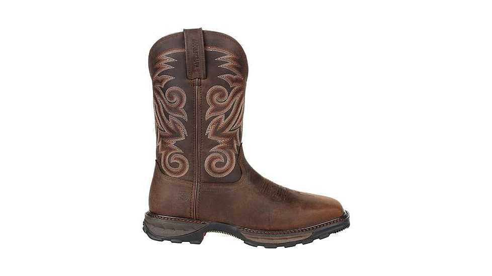 Durango Boot Maverick XP Steel Toe Western Waterproof 11 inch Work Boot - Mens, Burly Brown, 11 Wide, DDB0206-11-W
