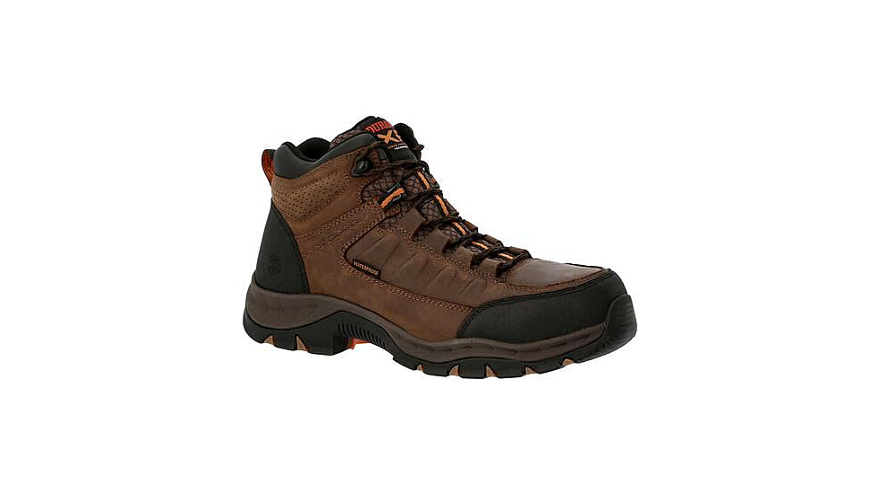 Durango Boot Renegade XP Alloy Toe Waterproof 5 inch Hiker Boot - Mens, Timber Brown, 8 Wide, DDB0363-8-W