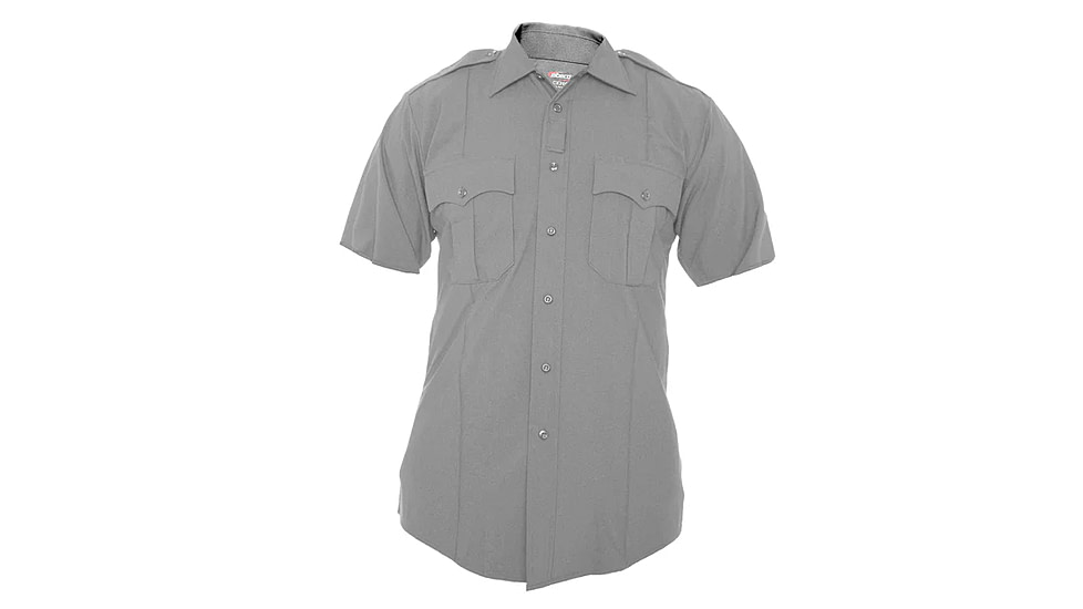Elbeco CX360 Short Sleeve Shirt - Men's, Gray, 17.5, 3541N-175