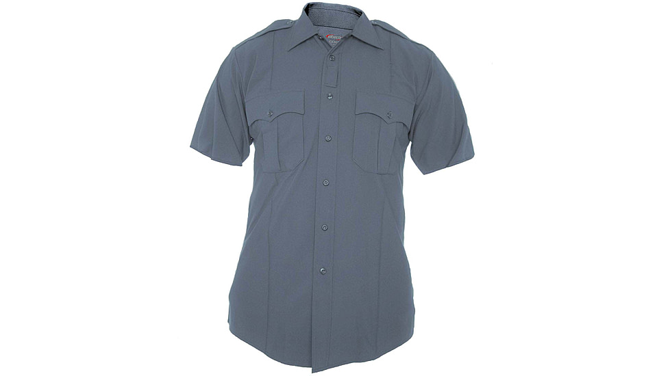 Elbeco Cx360 Short Sleeve Shirt- Men's - French Blue - 3548N-155 