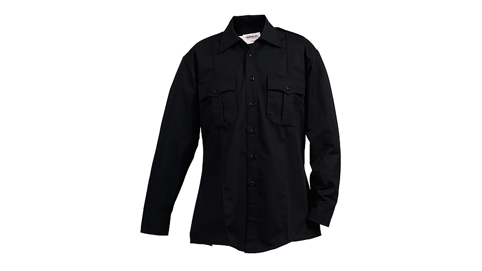 Mens, Black,Tek3 Long Sleeve Shirt, Document Pocket