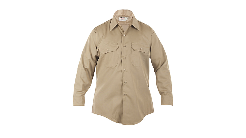 Mens, Silver Tan, LA County Sheriff West Coast Long Sleeve Shirt, Class B
