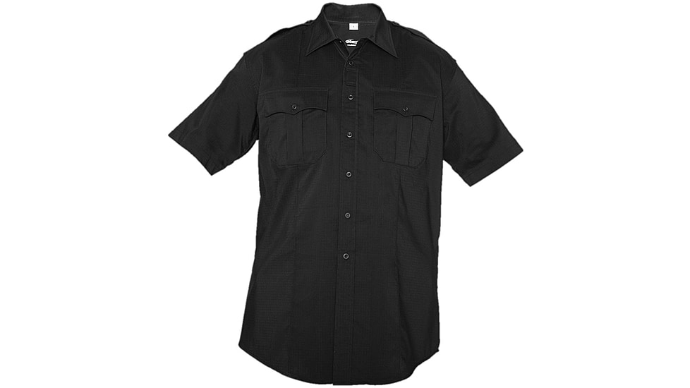 Elbeco Reflex Shirt - Short Sleeve, Black - 4440-3XL