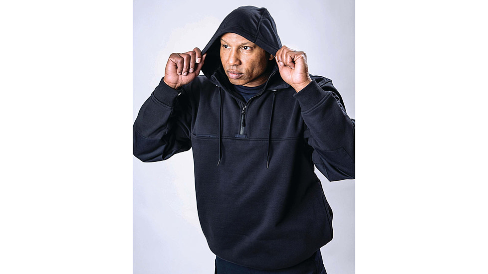 Elbeco Shield Hooded Job Shirt-midnight Navy - 3734-3XL