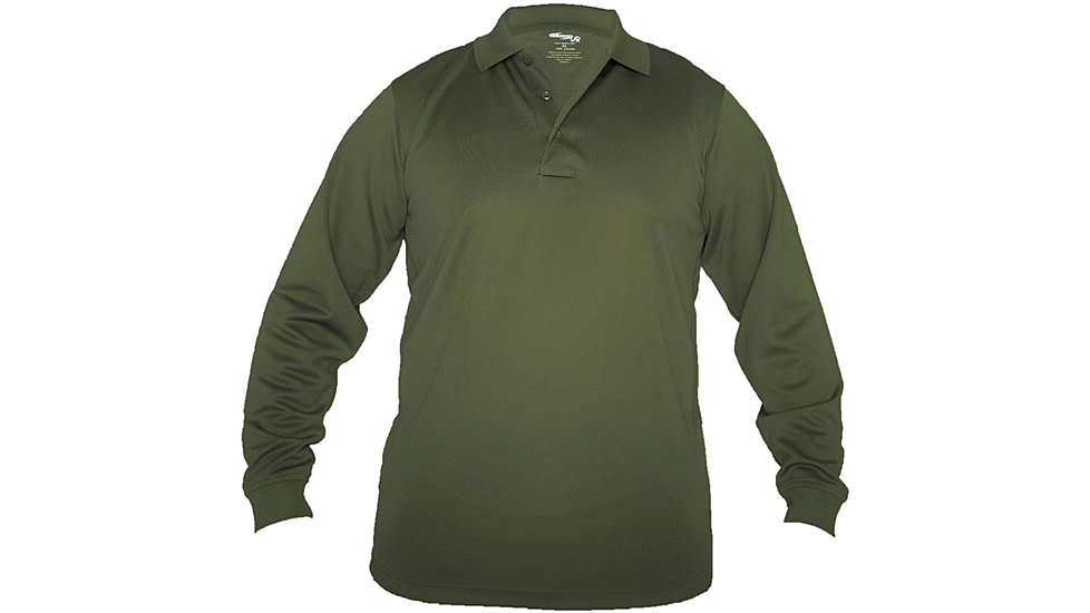Elbeco Ufx Ls Tactical Polo, Od Green - K5146-4XL