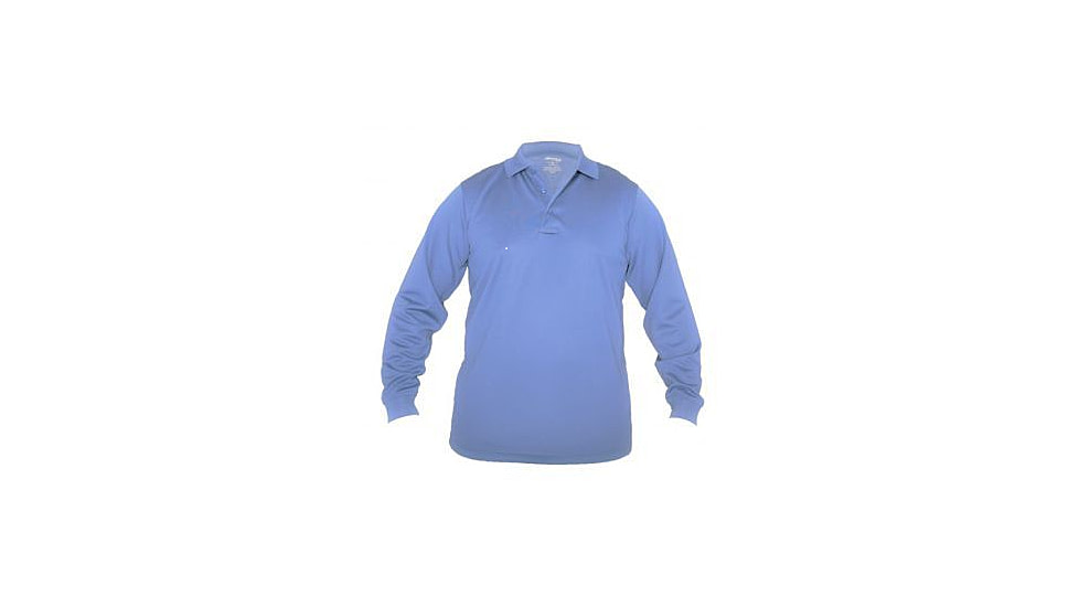Elbeco Long Sleeve UFX Tactical Polo Shirt - Mens, Light Blue, Extra Large, K5143-XL