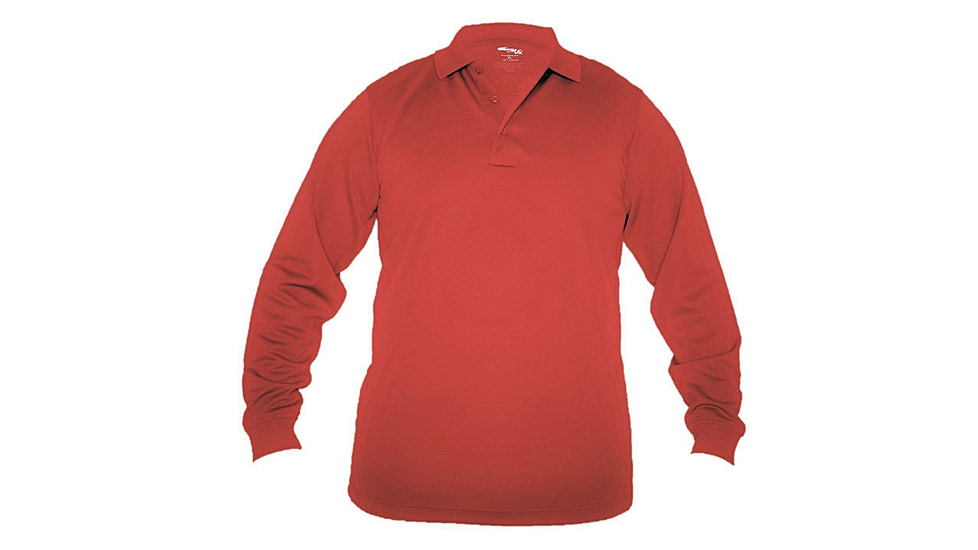 Elbeco Ufx Long Sleeve Tactical Polo - Women's, Red, 2XL, K5185LC-2XL