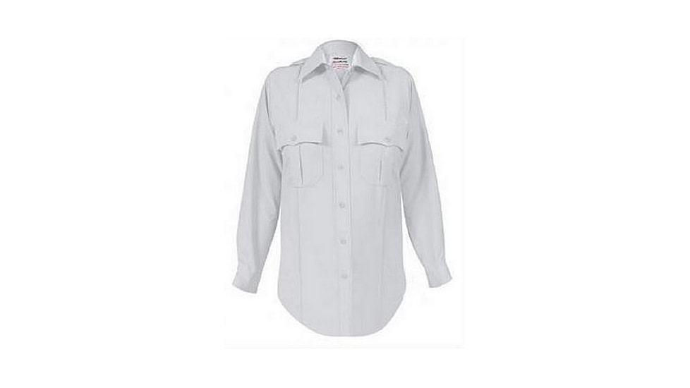 Elbeco Womens, Duty Maxx, Long Sleeve, Ladies Choice, White - 9580LCD-34