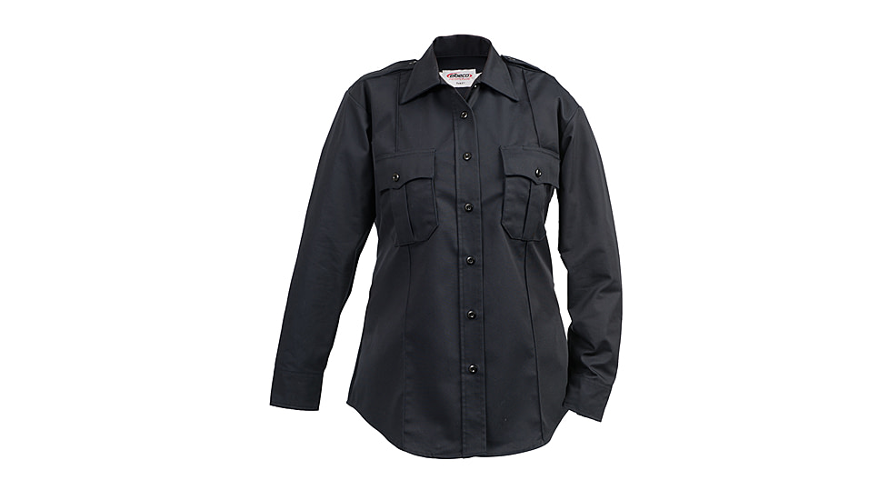 Womens, Midnight Navy,Tek3 Long Sleeve Shirt, Ladies Cut