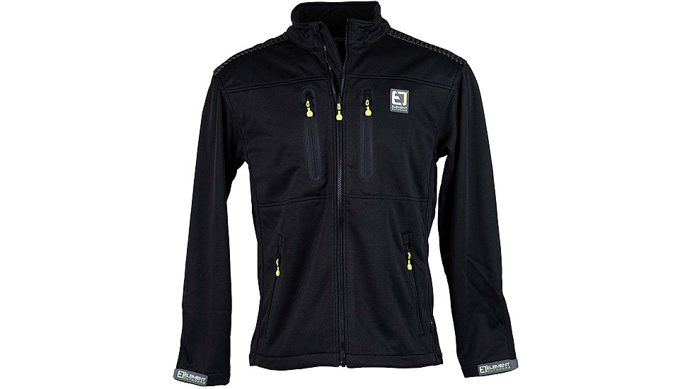 Element Outdoors Prime Series Light/Mid Jacket - Men's, Black, 4XL, PS-LMJ-4XL-BK
