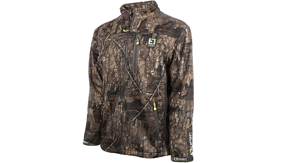 Element Outdoors Prime Series Light/Mid Jacket - Mens, TIMBER, LARGE, PS-LMJ-L-TM