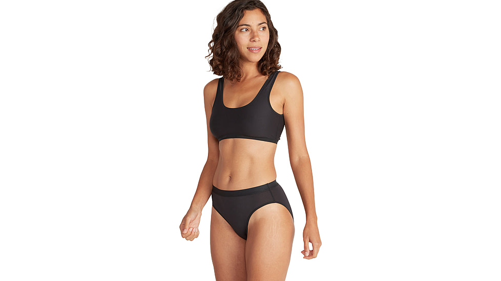 ExOfficio Give-N-Go 2.0 Sport Bikini Brief - Womens, Black, Extra Large, 22416722-9999-XL