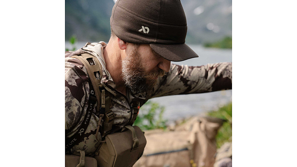 First Lite Rugged Wool Brimmed Beanie