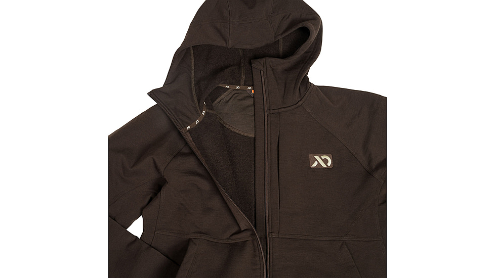 First Lite Rugged Wool Full Zip Jacket - Mens
