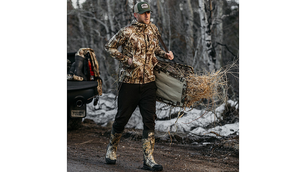 First Lite Rugged Wool Full Zip Jacket - Mens