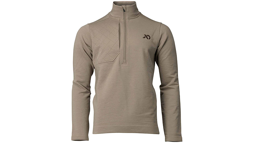 First Lite Rugged Wool Quarter Zip - Mens