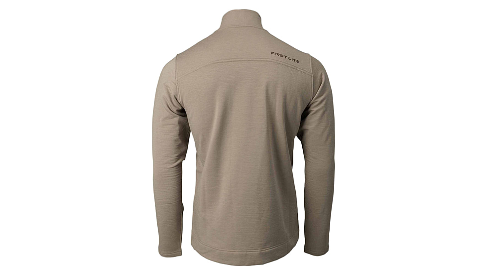First Lite Rugged Wool Quarter Zip - Mens