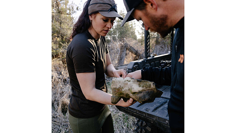 First Lite Wick Short Sleeve Crew - Womens