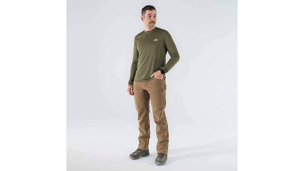 First Lite Yuma Synthetic Long Sleeve Crew - Mens