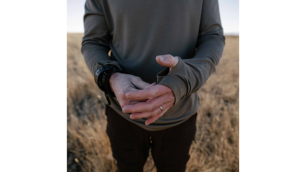 First Lite Yuma Synthetic Long Sleeve Crew - Mens
