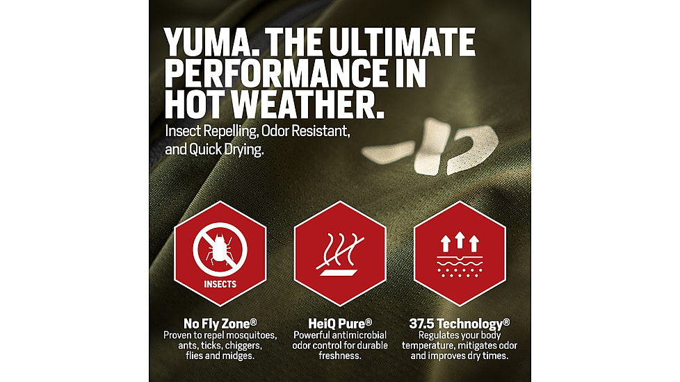 First Lite Yuma Synthetic Long Sleeve Crew - Mens