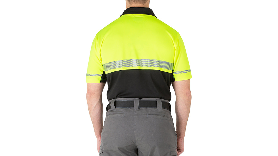 First Tactical Bike Patrol Short Sleeve Polo - Mens, Royal Blue, 3XL/Regular, 112516-204-3XL