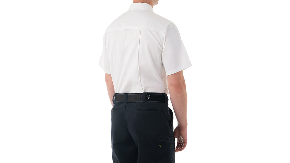 First Tactical Cotton Station Short Sleeve Shirt - Mens, White, Regular/3XL, 112008-010-3XL-R