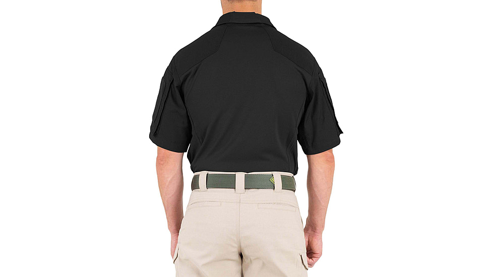 First Tactical Defender Short Sleeve Shirt - Mens, Tall, Black, Extra Large, 112017-019-XL-T
