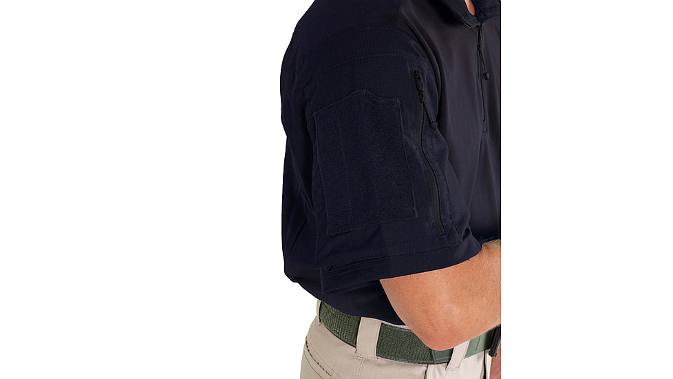 First Tactical Defender Short Sleeve Shirt - Mens, Tall, Midnight Navy, Large, 112017-729-L-T