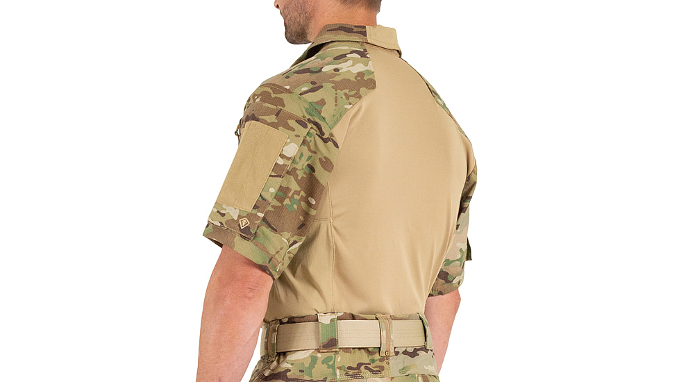 First Tactical Defender Short Sleeve Shirt - Mens, Tall, Multi Camo, 2XL, 112017MC-922-XXL-T