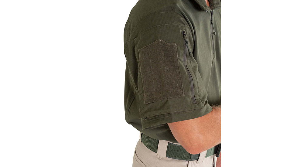 First Tactical Defender Short Sleeve Shirt - Mens, Tall, OD Green, 3XL, 112017-830-3XL-T