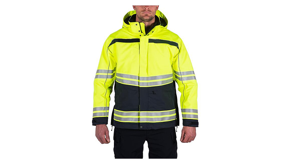 First Tactical Tactix Hi Vis Shell Parka - Mens