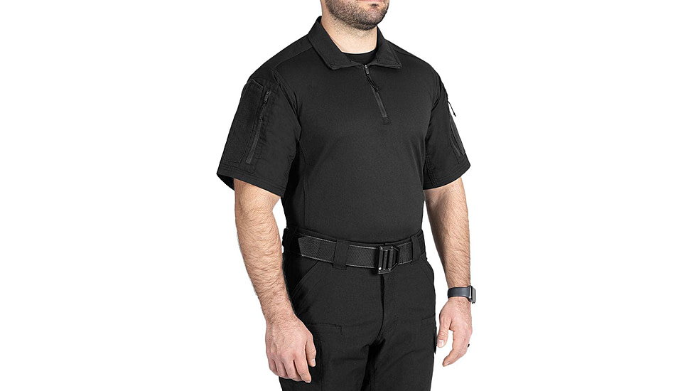 First Tactical V2 Responder Short Sleeve Shirt - Men's, Tall, Black, 3XL, 112024-019-3XL-T